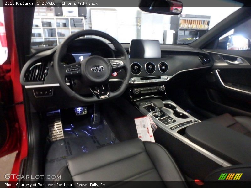 2018 Stinger GT2 AWD Black Interior