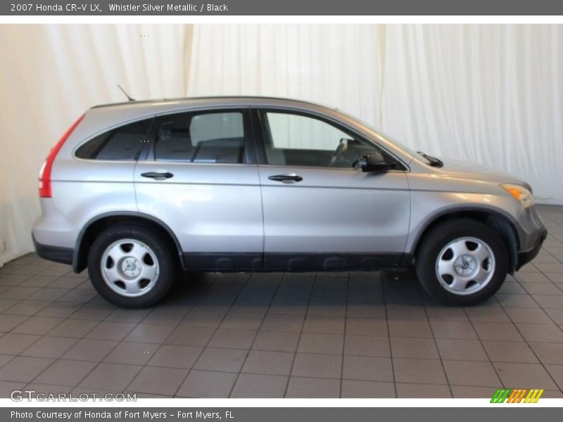 Whistler Silver Metallic / Black 2007 Honda CR-V LX