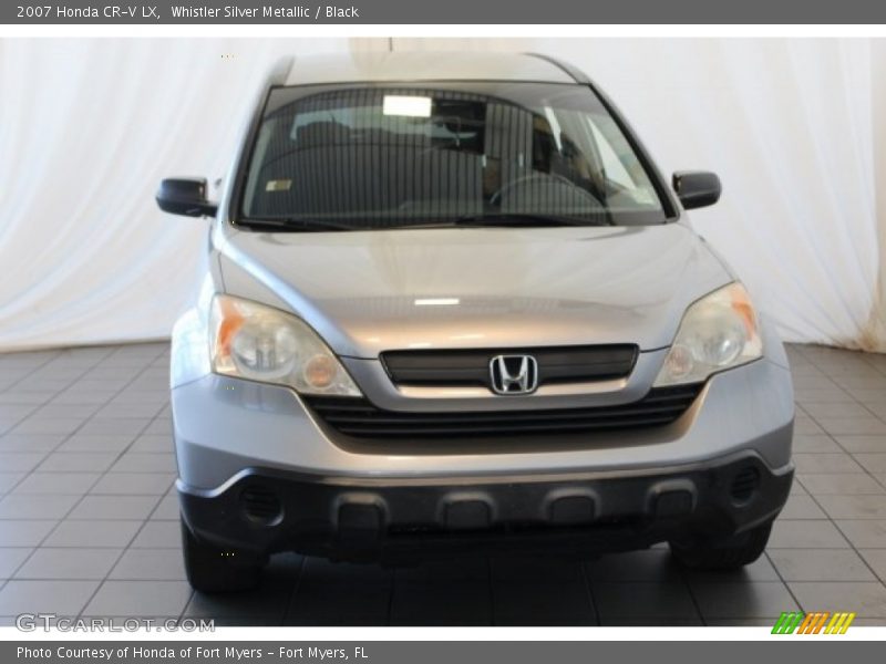 Whistler Silver Metallic / Black 2007 Honda CR-V LX