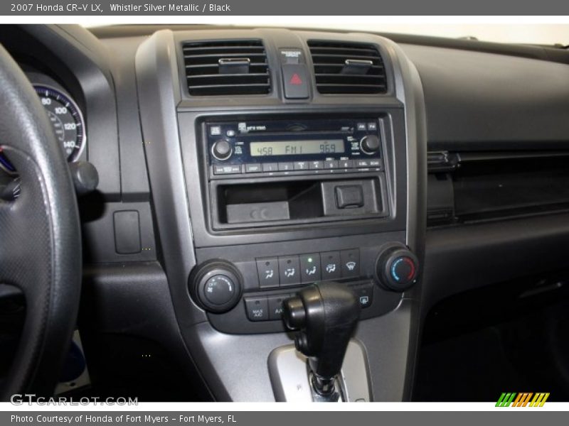 Whistler Silver Metallic / Black 2007 Honda CR-V LX
