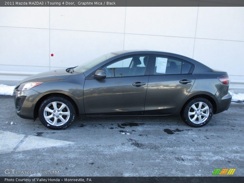 Graphite Mica / Black 2011 Mazda MAZDA3 i Touring 4 Door