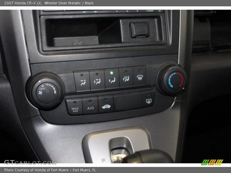 Whistler Silver Metallic / Black 2007 Honda CR-V LX