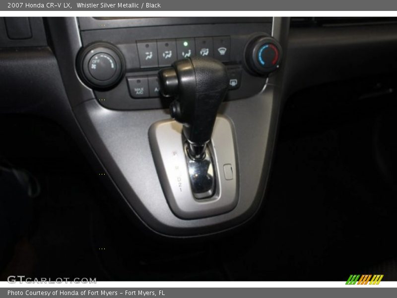 Whistler Silver Metallic / Black 2007 Honda CR-V LX