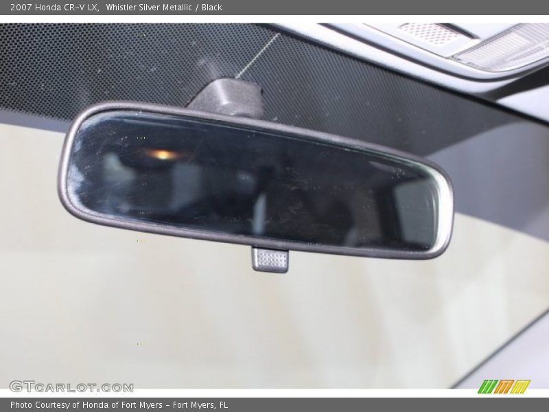 Whistler Silver Metallic / Black 2007 Honda CR-V LX