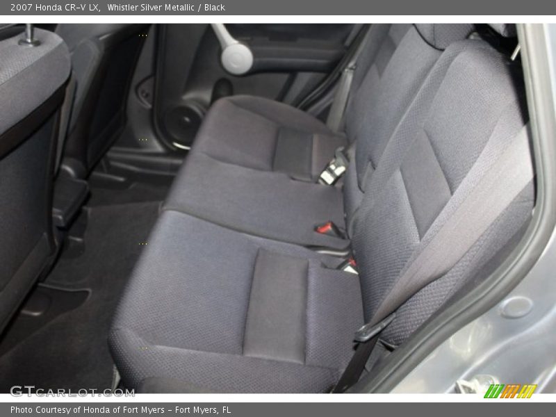 Whistler Silver Metallic / Black 2007 Honda CR-V LX