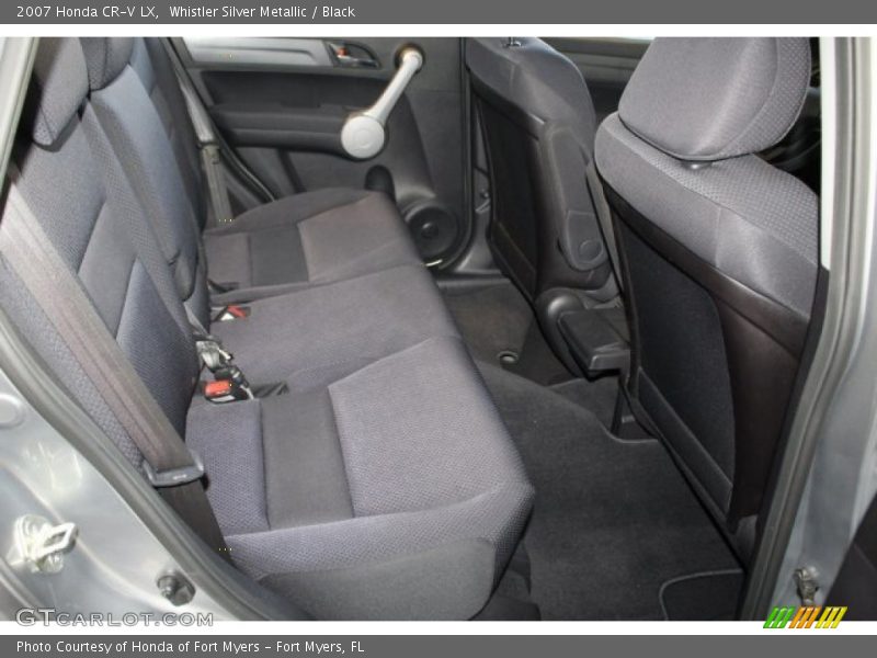 Whistler Silver Metallic / Black 2007 Honda CR-V LX