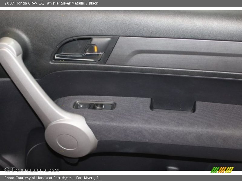 Whistler Silver Metallic / Black 2007 Honda CR-V LX