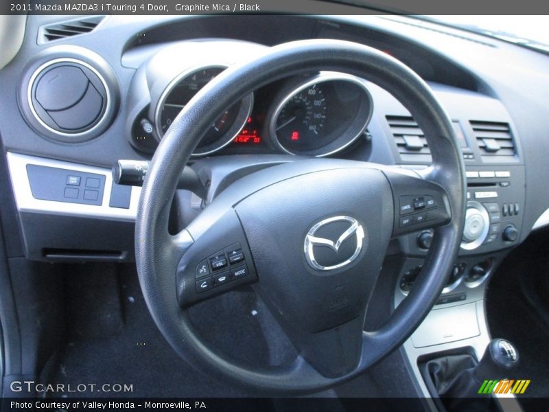 Graphite Mica / Black 2011 Mazda MAZDA3 i Touring 4 Door