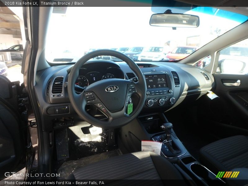 Titanium Bronze / Black 2018 Kia Forte LX