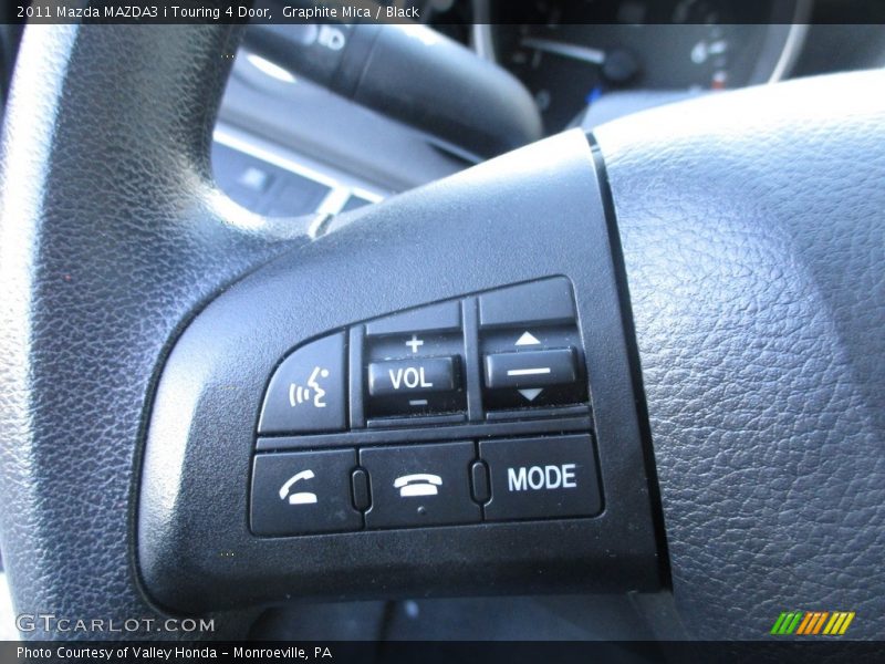 Graphite Mica / Black 2011 Mazda MAZDA3 i Touring 4 Door