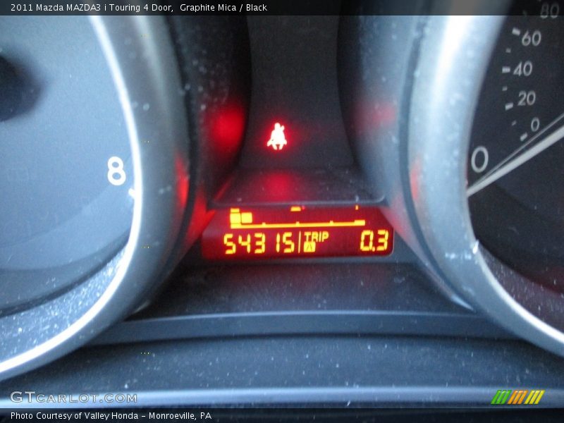 Graphite Mica / Black 2011 Mazda MAZDA3 i Touring 4 Door