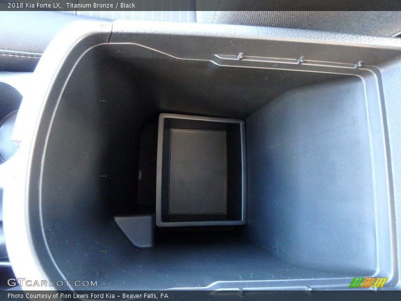 Titanium Bronze / Black 2018 Kia Forte LX