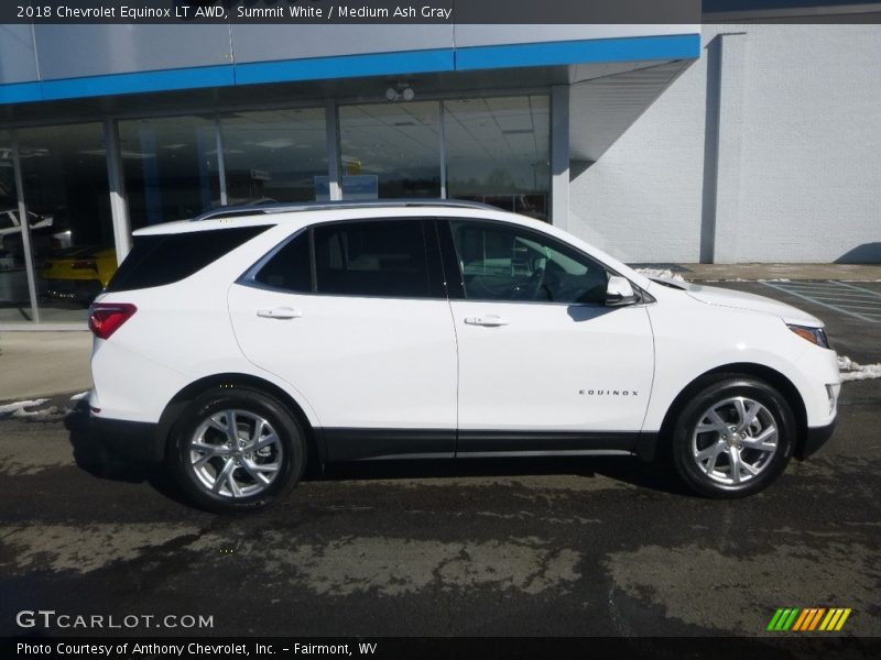 Summit White / Medium Ash Gray 2018 Chevrolet Equinox LT AWD