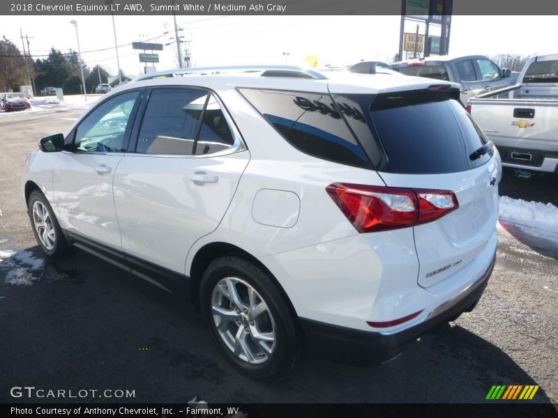 Summit White / Medium Ash Gray 2018 Chevrolet Equinox LT AWD