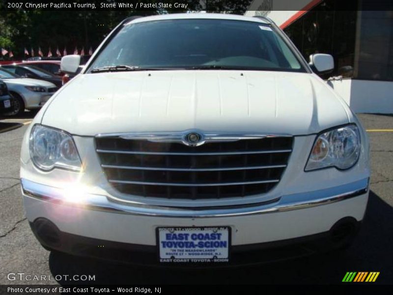 Stone White / Pastel Slate Gray 2007 Chrysler Pacifica Touring