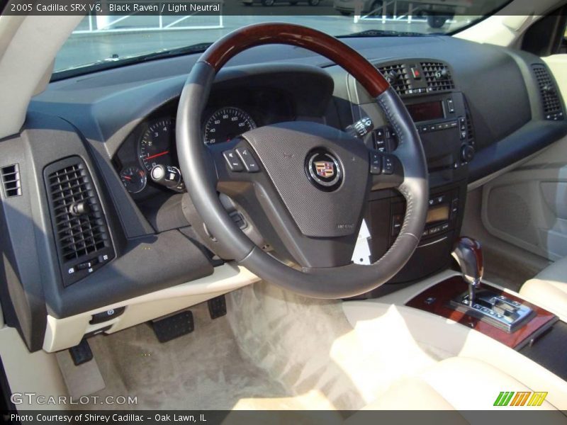 Black Raven / Light Neutral 2005 Cadillac SRX V6