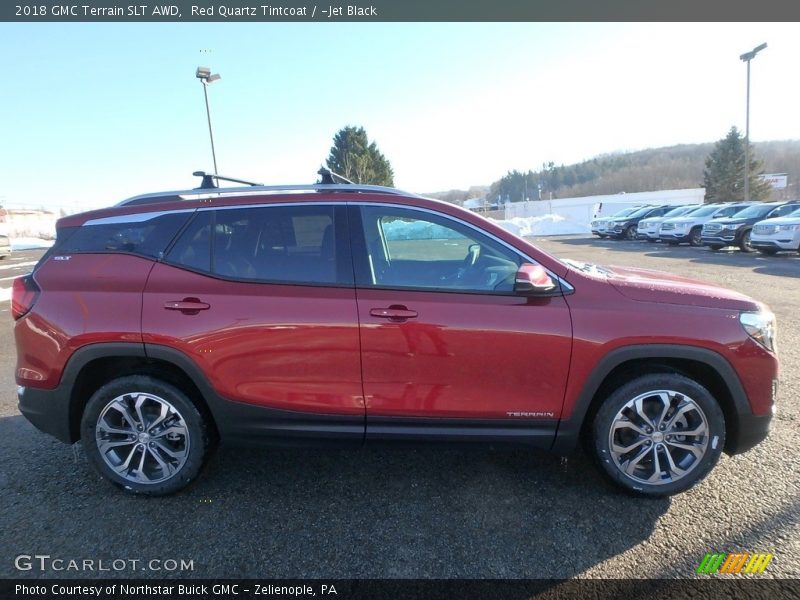 Red Quartz Tintcoat / ­Jet Black 2018 GMC Terrain SLT AWD