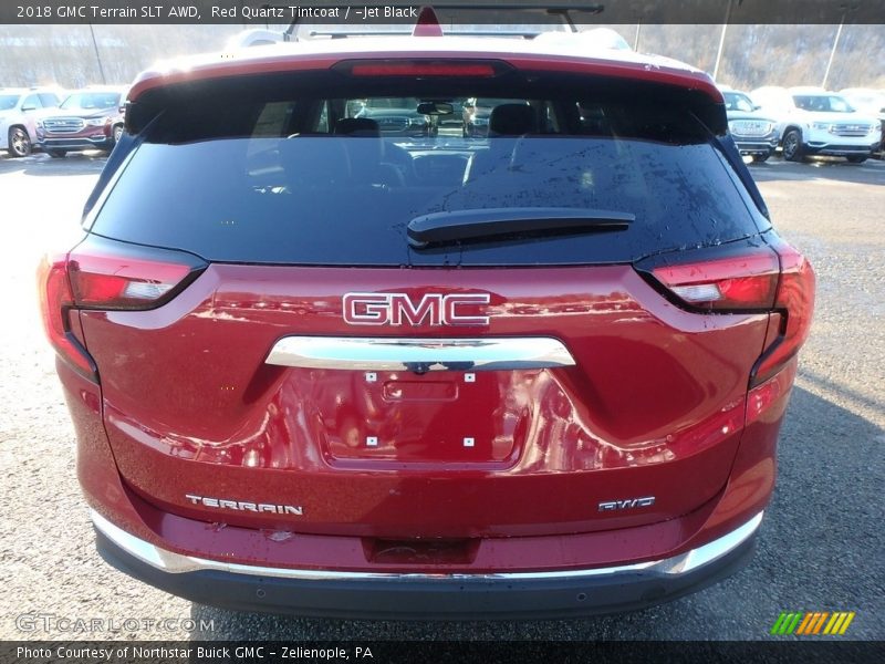 Red Quartz Tintcoat / ­Jet Black 2018 GMC Terrain SLT AWD