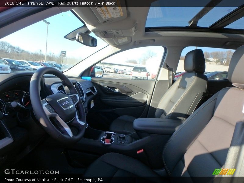 Red Quartz Tintcoat / ­Jet Black 2018 GMC Terrain SLT AWD