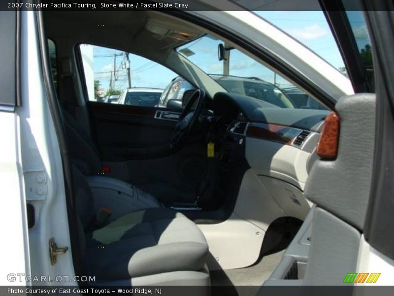 Stone White / Pastel Slate Gray 2007 Chrysler Pacifica Touring