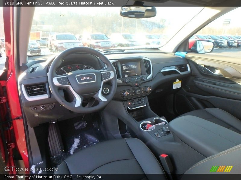 Red Quartz Tintcoat / ­Jet Black 2018 GMC Terrain SLT AWD