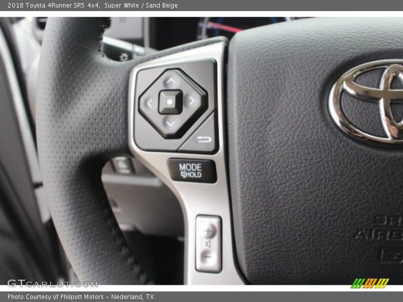 Super White / Sand Beige 2018 Toyota 4Runner SR5 4x4