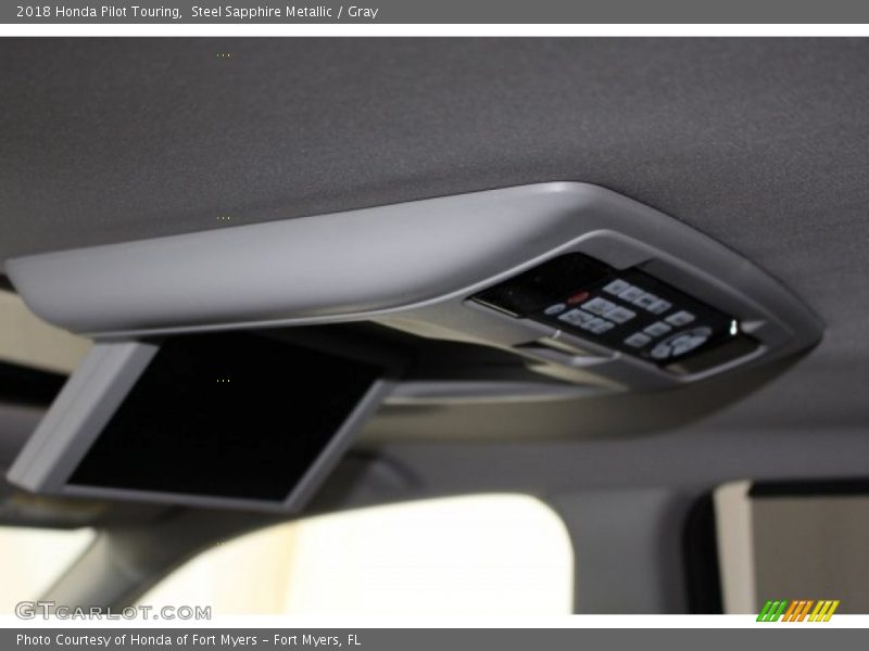 Steel Sapphire Metallic / Gray 2018 Honda Pilot Touring