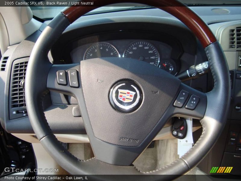 Black Raven / Light Neutral 2005 Cadillac SRX V6