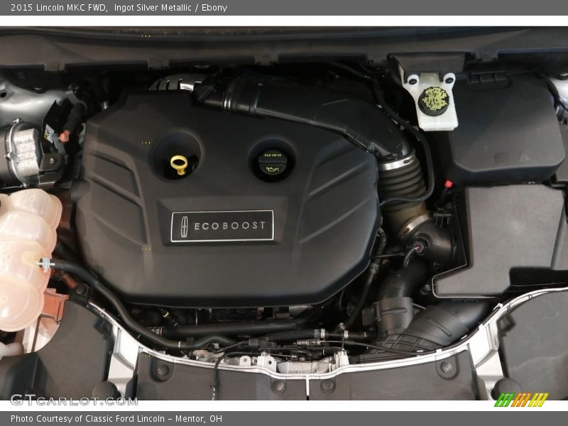 Ingot Silver Metallic / Ebony 2015 Lincoln MKC FWD