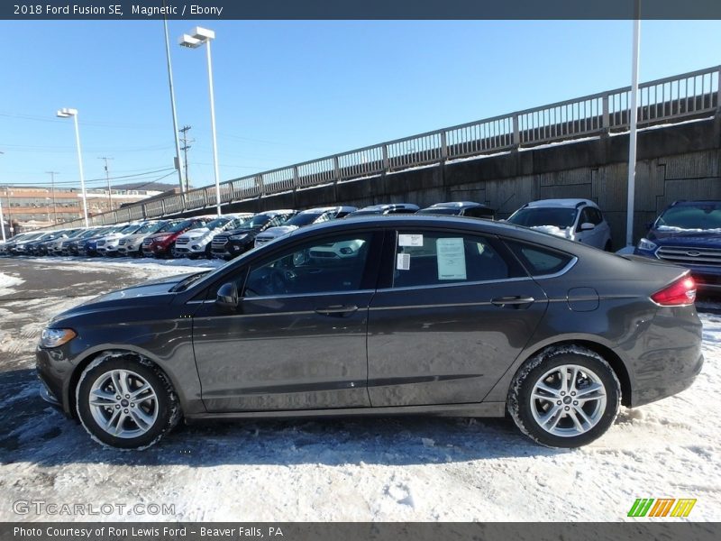 Magnetic / Ebony 2018 Ford Fusion SE