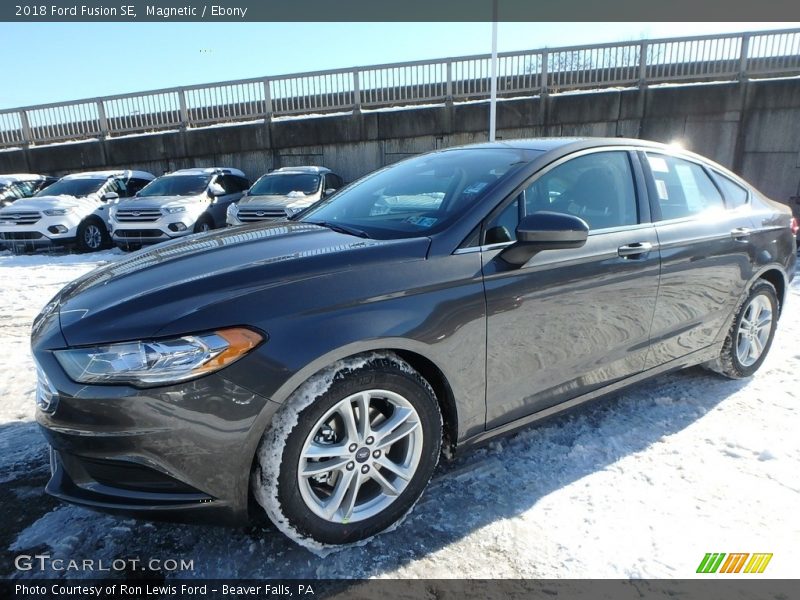 Magnetic / Ebony 2018 Ford Fusion SE