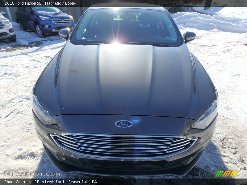 Magnetic / Ebony 2018 Ford Fusion SE