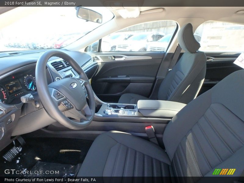 Magnetic / Ebony 2018 Ford Fusion SE