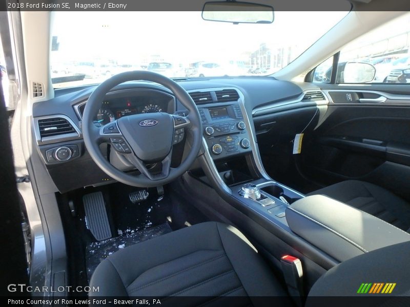 Magnetic / Ebony 2018 Ford Fusion SE
