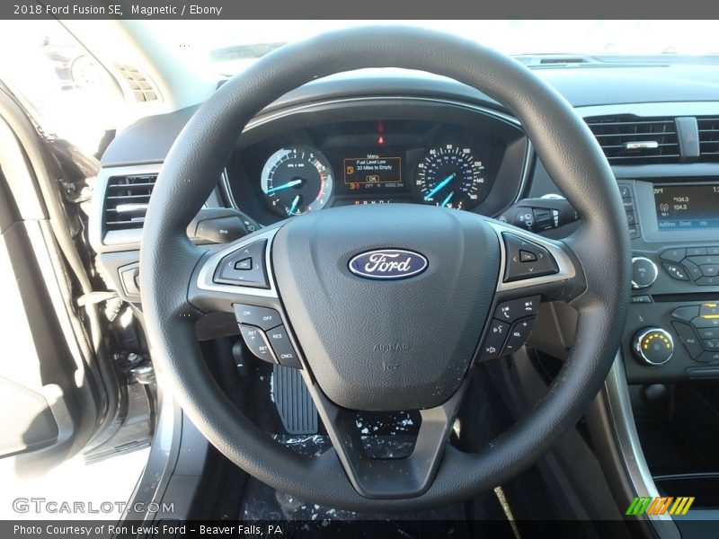 Magnetic / Ebony 2018 Ford Fusion SE