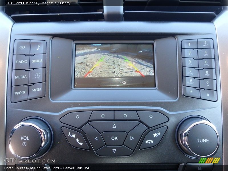 Magnetic / Ebony 2018 Ford Fusion SE