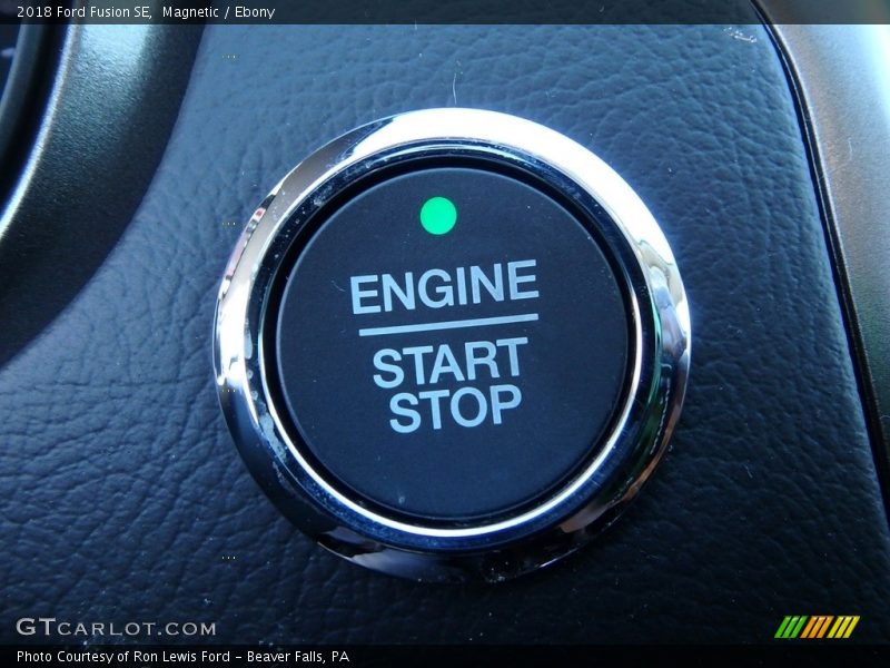 Magnetic / Ebony 2018 Ford Fusion SE