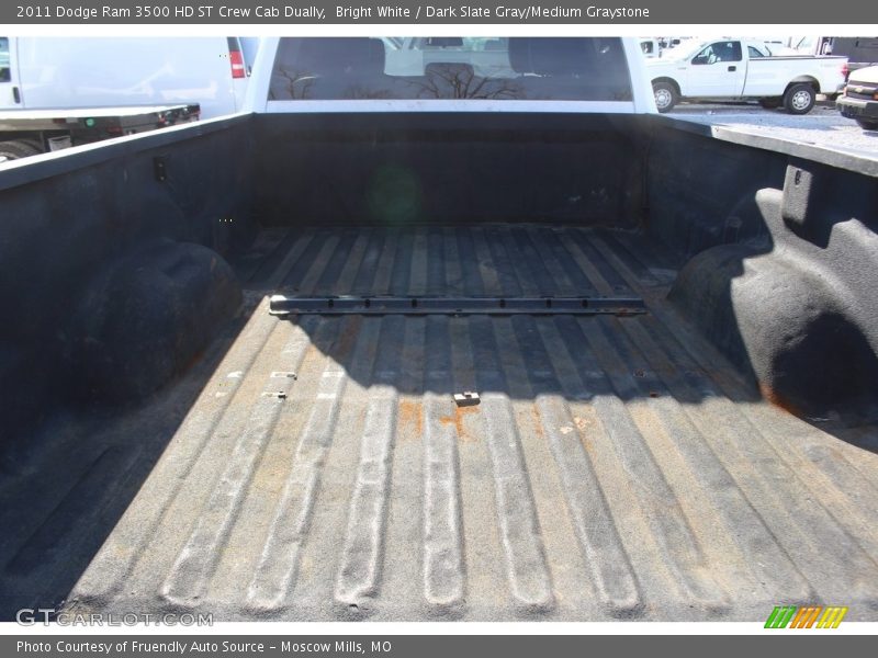 Bright White / Dark Slate Gray/Medium Graystone 2011 Dodge Ram 3500 HD ST Crew Cab Dually