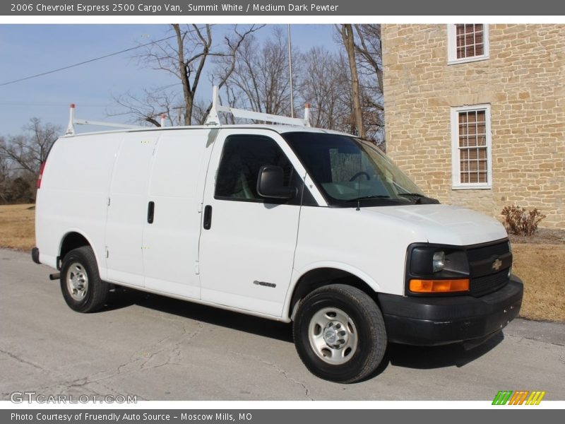 Summit White / Medium Dark Pewter 2006 Chevrolet Express 2500 Cargo Van