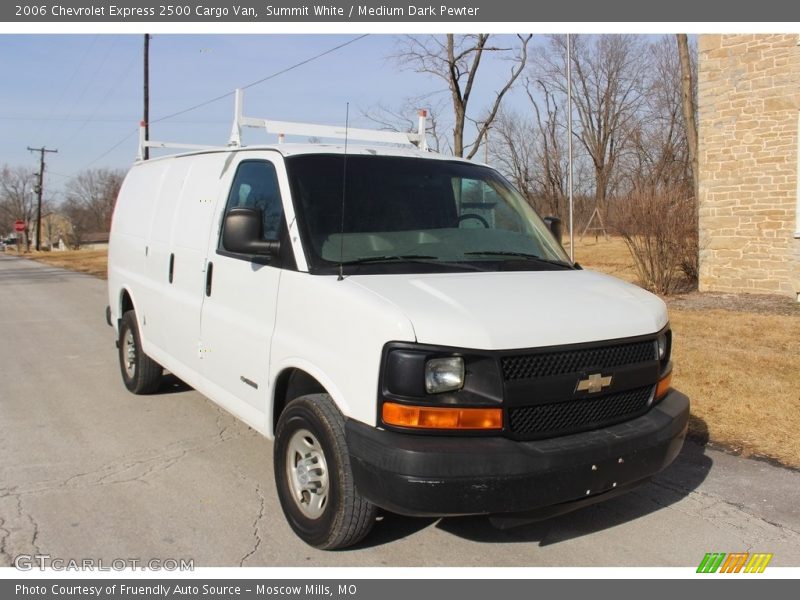 Summit White / Medium Dark Pewter 2006 Chevrolet Express 2500 Cargo Van