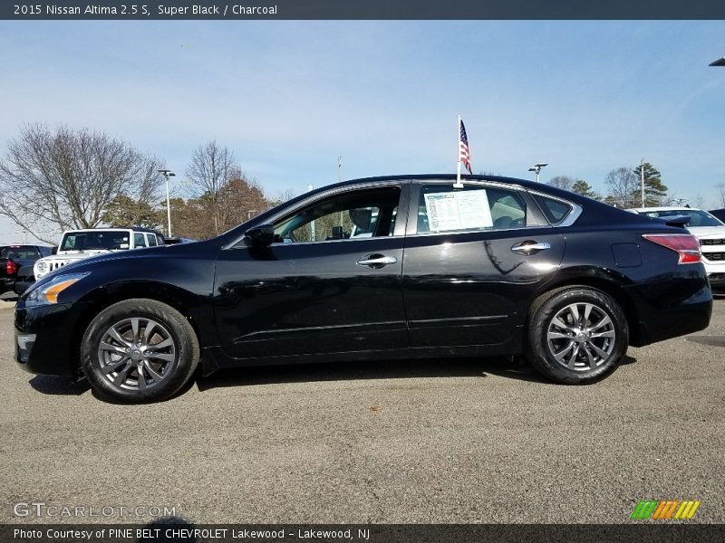 Super Black / Charcoal 2015 Nissan Altima 2.5 S