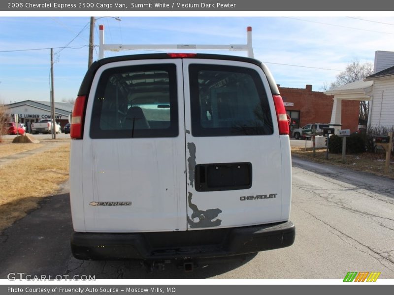 Summit White / Medium Dark Pewter 2006 Chevrolet Express 2500 Cargo Van