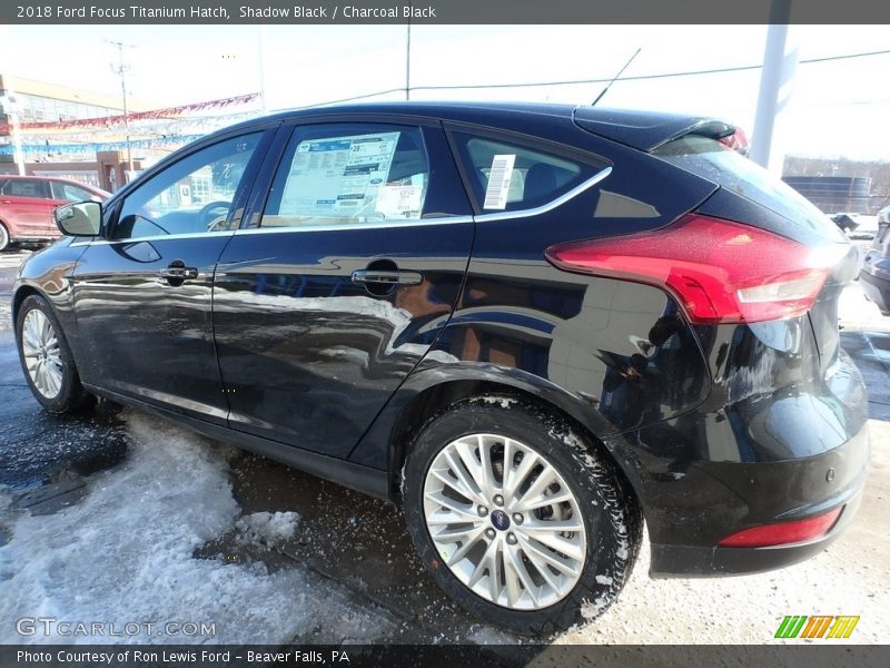 Shadow Black / Charcoal Black 2018 Ford Focus Titanium Hatch