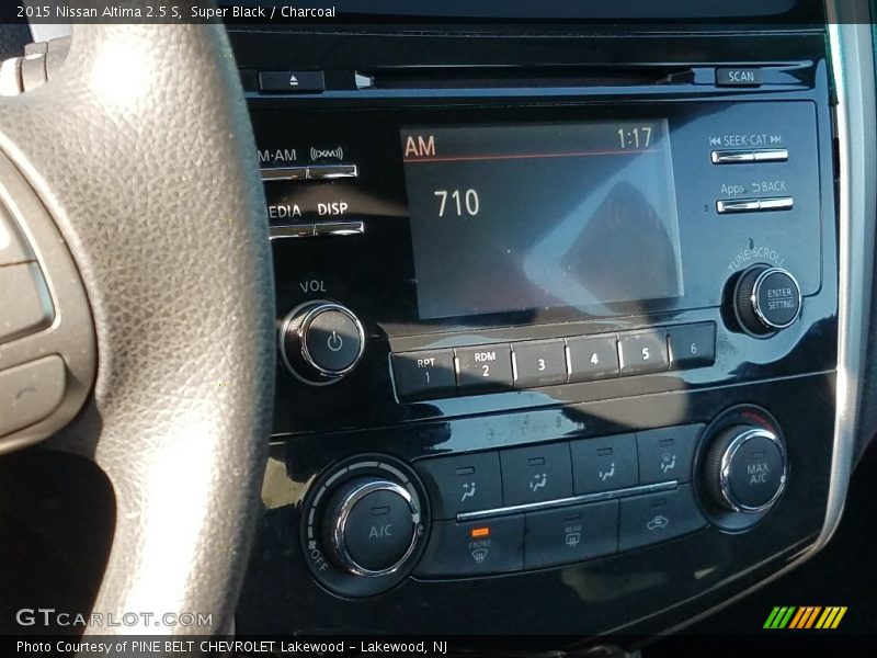 Super Black / Charcoal 2015 Nissan Altima 2.5 S