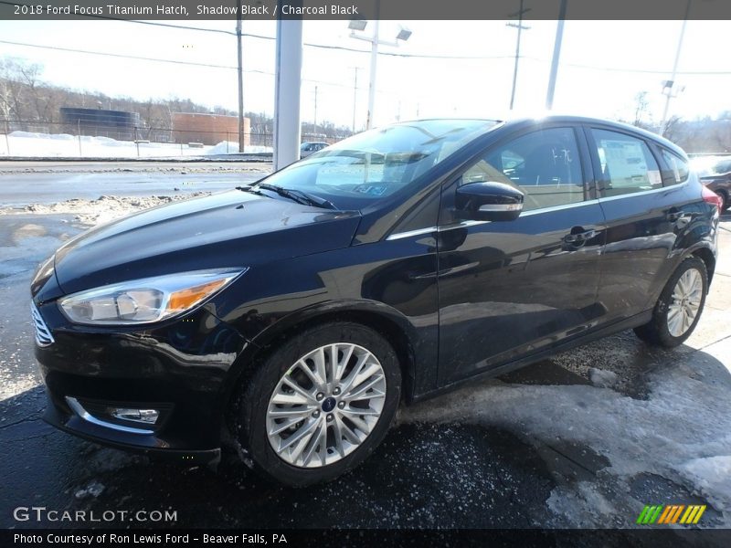 Shadow Black / Charcoal Black 2018 Ford Focus Titanium Hatch