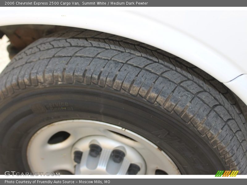 Summit White / Medium Dark Pewter 2006 Chevrolet Express 2500 Cargo Van