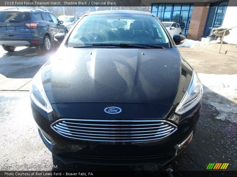 Shadow Black / Charcoal Black 2018 Ford Focus Titanium Hatch