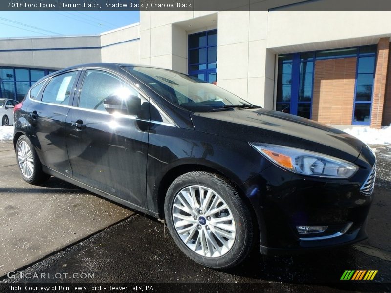 Shadow Black / Charcoal Black 2018 Ford Focus Titanium Hatch