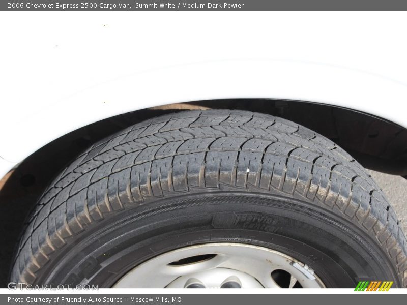 Summit White / Medium Dark Pewter 2006 Chevrolet Express 2500 Cargo Van