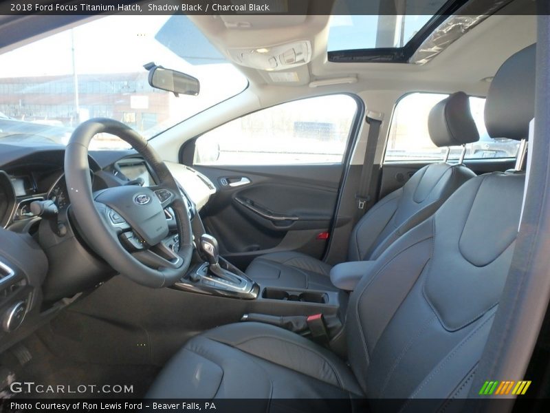 Shadow Black / Charcoal Black 2018 Ford Focus Titanium Hatch